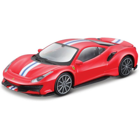 Bburago Ferrari 488 Pista 1:43 červená