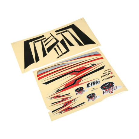 E-flite samolepky: Habu STS