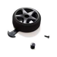 Pótalkatrész Spektrum DX3 és SLT3 adókhoz - kormánykerék hüvelykujjas vezérlővel.