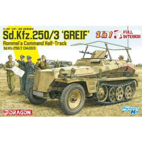 Model Kit military 6911 - Sd.Kfz.250/3 “Greif” (2 in 1) (1:35)
