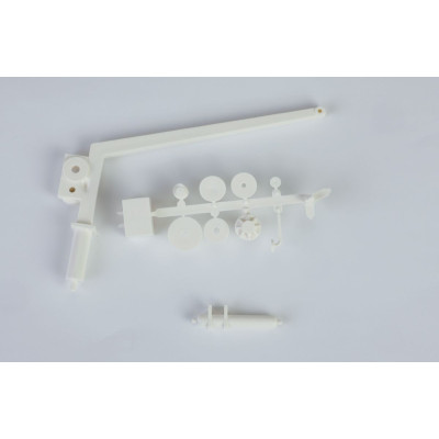 Lodní jeřák, bílý, stavebnice, M 1/32