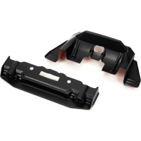 Pótalkatrész RC modellhez Arrma Felony 6S BLX 1:7: splitter, diffúzor fekete/narancs.