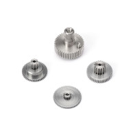 Digitális HiVolt szabványos szervó Brushless (AC) motorral és fém fogaskerekekkel.