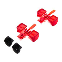 Pótalkatrész RC modellhez Axial SCX10 III Jeep JT Gladiator: féklámpák.