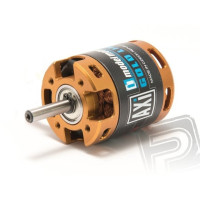 Új generációs váltóáramú elektromos motor forgóházzal tréner modellekhez 2400g-ig, akro 1900g, 3D 1200g, vitorlázórepülő 2400g, Lixx 3-4s tápegység, 5 mm-es tengely, 45-60A szabályozó. Tartalmazza a rögzített légcsavarra szorító bilincset és a hátsó rögzítőkészletet.