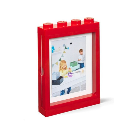 LEGO fotorámeček červený