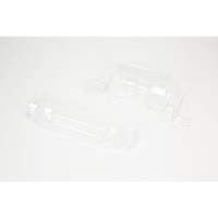 Pótalkatrész RC modellhez Arrma Felony 6S BLX 1:7: splitter, diffúzor festetlen.