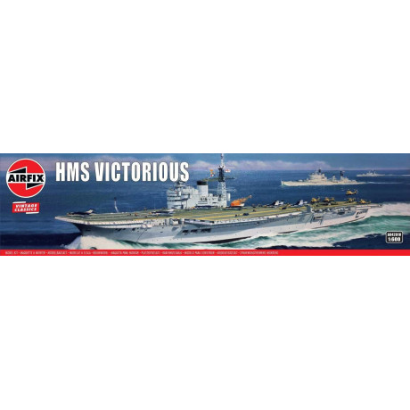 Classic Kit VINTAGE loď A04201V - HMS Victorious (1:600)