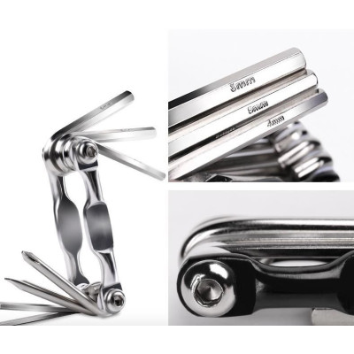 7 v 1 kompaktní nástroje (Černá)