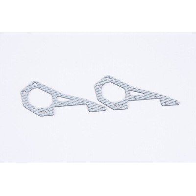 Zadní rám z stříbrných uhlíkových vláken