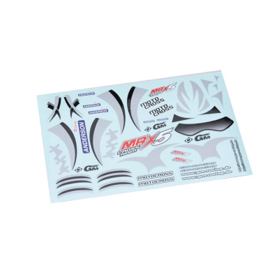 Samolepky pro figurku řidiče