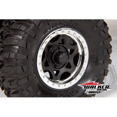 1.9 Walker Evans Street disky chrom/černá (2 ks.)