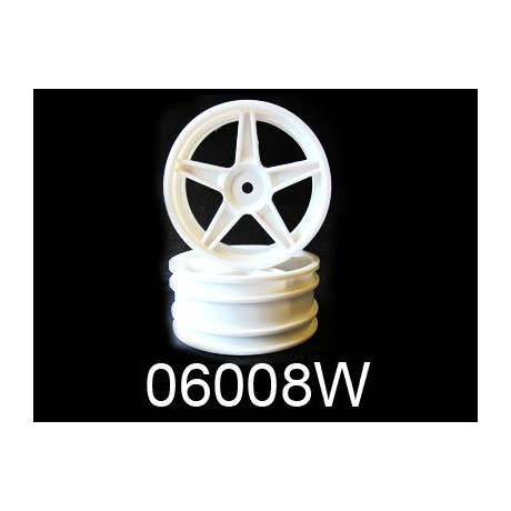 Disky bílé - Buggy, přední, 2ks.