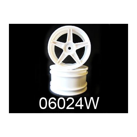 Disky bílé - Buggy, zadní, 2 ks.