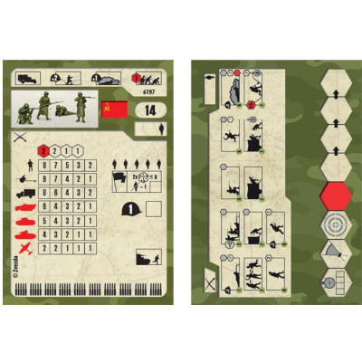 Wargames (WWII) figurky 6197 - Soviet Infantry (Winter Uniform) (1:72)