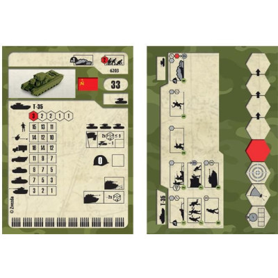 Wargames (WWII) tank 6203 - Soviet Tank T-35 (1:100)