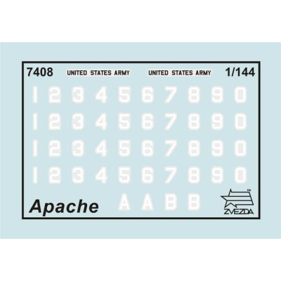 Wargames (HW) vrtulník 7408 - AH-64 Apache Helicopter (1:144)