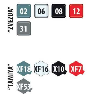 Model Kit letadlo 7318 - MIG-17 "Fresco" (1:72)