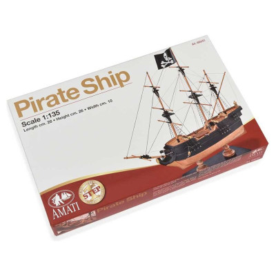 AMATI Pirátská loď 1:135 First step kit