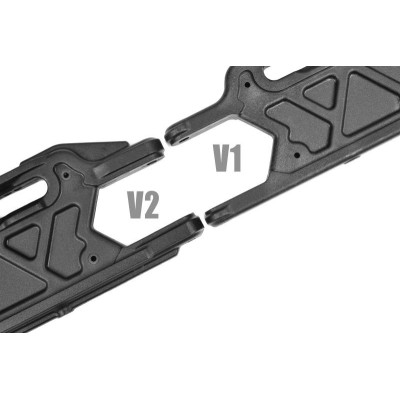 Plastové zadní spodní dlouhé rameno, V2, 1 ks.