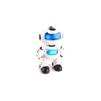 A Ninco új Nbots Glob RC robotjával remekül fogsz szórakozni. Az infravörös távirányítóval mozgathatod a 24 cm magas robotot, világíthatod a szemét vagy táncolhatsz a dallamára. 1,5 V-os AA elemekkel működik. 