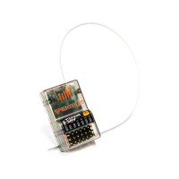 A Spektrum SR6200A 6 csatornás RC-vevő az RC-modell autókhoz és hajókhoz a frekvencia-agilis DSMR® technológiára épülve kiváló hatótávolságot és választékot biztosít, páratlan jelbiztonsággal együtt. Kiváló hatótávolság és válasz, állítható Spektrum AVC stabilizálás. Párosító gomb, vízvédelem.