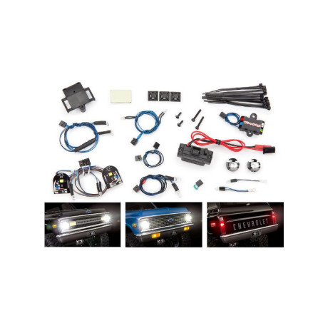 Traxxas LED osvětlení kompletní sada: TRX-4 Blazer 1969