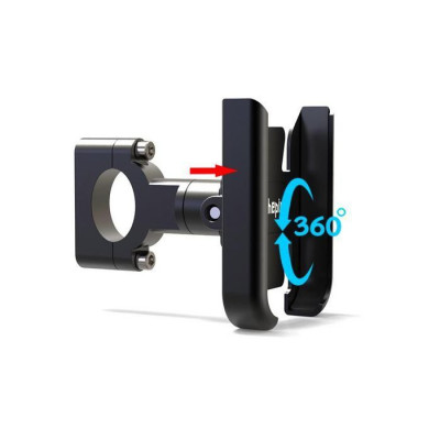 Aluminum Alloy Smartphone Bracket (Black)