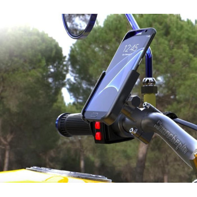 Aluminum Alloy Smartphone Bracket (Black)