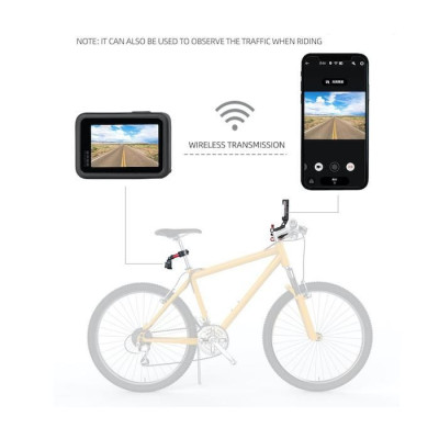 Osmo - Smartphone Holder & Action Camera Holder Set for Bicycles (červená-černá)
