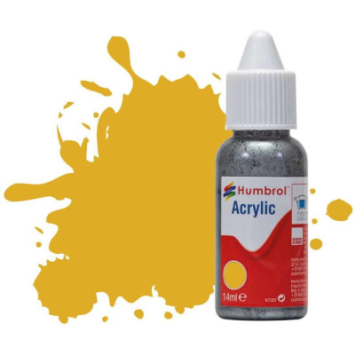 Humbrol barva akryl DB0016 - No 16 Gold - Metallic - 14ml
