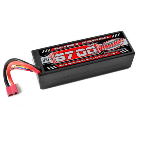 Power Racing 50C - 6700mAh - 3S - 11,1V - T-DYN - Hardcase
