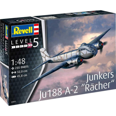 Plastic ModelKit letadlo 03855 - Junkers Ju188 A-1 "Rächer" (1:48)