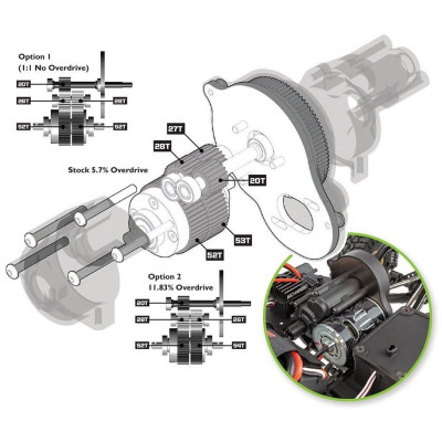 Element RC - Enduro Trailrunner RTR s karosereií (bílá)