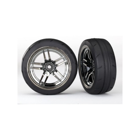 4-TEC 2.0: Přední kola 1.9" split-spoke černě chromované (2)