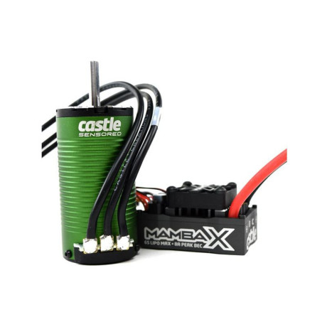 Castle motor 1415 2400ot / V senzored / 5mm s reg. Mamba X SCT