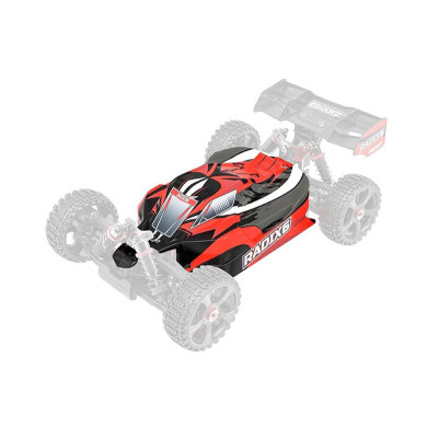 Lakovaná lexanová karoserie RADIX 6S XP, vystřižená, 1 ks.