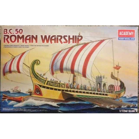 Model Kit loď 14207 - ROMAN WARSHIP CIRCA B.C 50 (1:72)