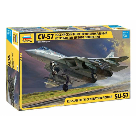 Model Kit letadlo 4824 - Suchoi SU-57 (1:48)