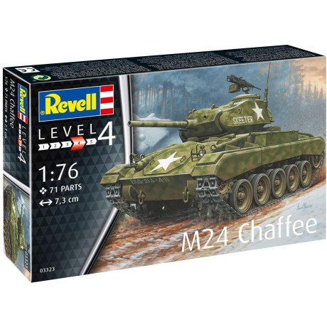 Plastic ModelKit tank 03323 - M24 Chaffee (1:76)