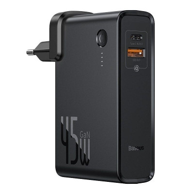 Baseus Power Station (GaN) 10000mAh 45W EU Black