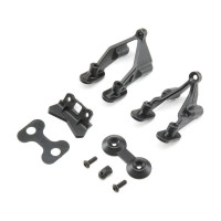 TLR 22 4.0: Szárnytartó alátétekkel