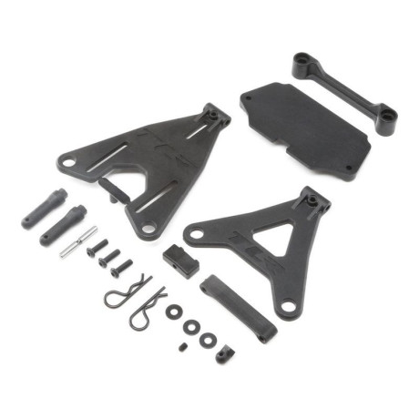 TLR 22 4.0: Lôžko batérií