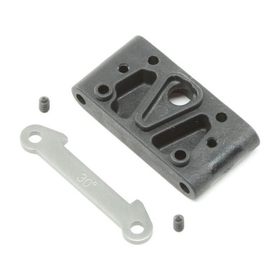 TLR 22 všetky: Základňa prednej nápravy so spojkou