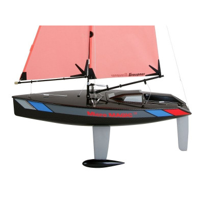Plachetnice MICRO MAGIC racing "Carbon Edition" - stavebnice