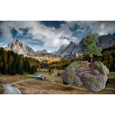 Základ Diorámi "Skalnatá púšť"  NO10012