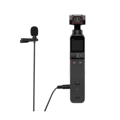 3.5mm Lavalier Microphone for DJI Pocket 2 (Do-It-All Handle)