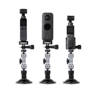 Osmo - Adjustable CNC Suction Mount for Action Cameras