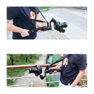 DJI Ronin-S/SC/ RS/RSC 2 - Popruh na krk pro DJI Ronin-S + adaptér z hliníkové slitiny