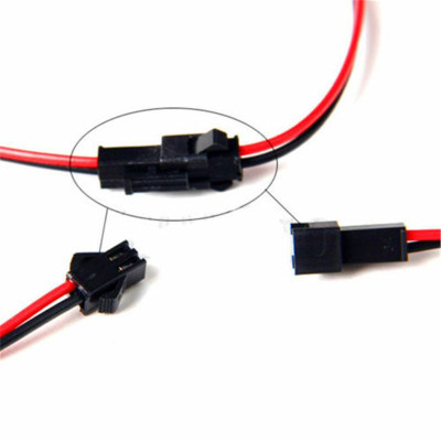 Konektor JST čierny 1 pár